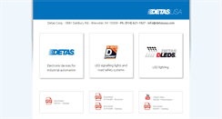 Desktop Screenshot of detasusa.com