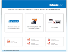 Tablet Screenshot of detasusa.com